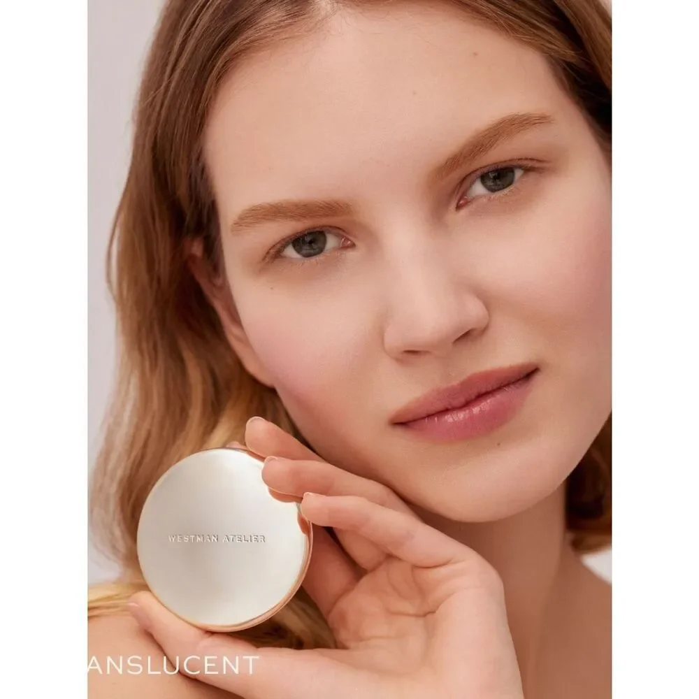 Westman Atelier Vital Pressed Skin Care Powder in Translucent